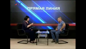 Депутат НСГ Сергей Чернев в передаче -=ПРЯМАЯ ЛИНИЯ=-