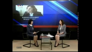 Депутат НСГ Елена Карамит в передаче -=ПРЯМАЯ ЛИНИЯ=-
